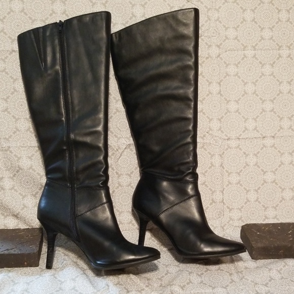Worthington Shoes - Worthington Knee Boots with Stiletto Heel Size 7.5